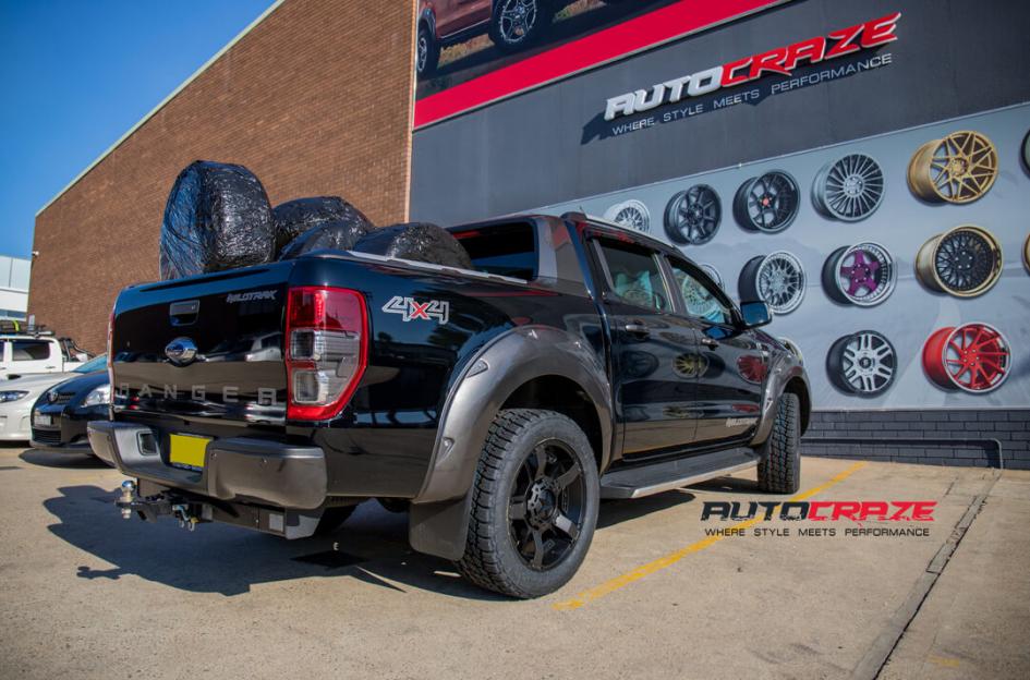 FORD RANGER ROCKSTAR XD 2 MATTE BLACK